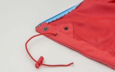 How do I replace a cord stopper on my jacket drawstring?