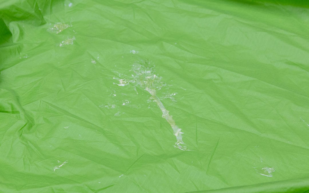 Comment puis-je éliminer les taches de résine et les fientes d’oiseaux de ma feuille de vol ?